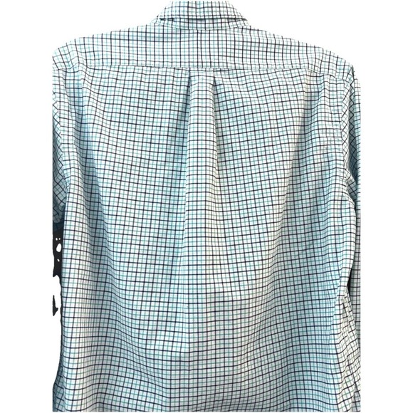 Ralph Lauren Men's Button Down Shirt Medium Cotton Slim Stretch Preppy 162 - Picture 4 of 6